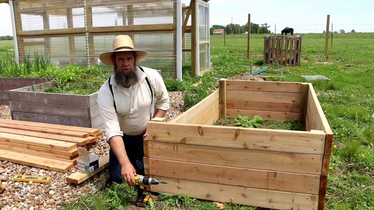 Planting In Our Birdies Raised Bed Youtube