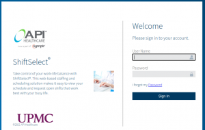 Upmc Apihc Com Access To Upmc Shift Select Account Iviv Co